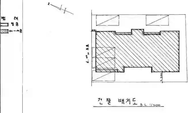 경림빌라 배치도 이미지